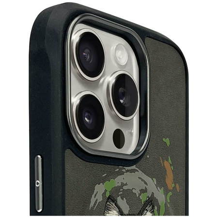 Etui Nimmy Wilk MagSafe do iPhone 16 Pro  ciemnoszary