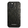 Karl Lagerfeld KLHCP13SMNMP1K iPhone 13 mini 5,4&quot; Hardcase schwarz / schwarzes Monogram Plaque