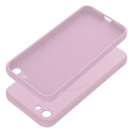 Futerał Silicone Mag Cover kompatybilny z MagSafe do IPHONE 7 / 8 / SE 2020 / SE 2022 różowy