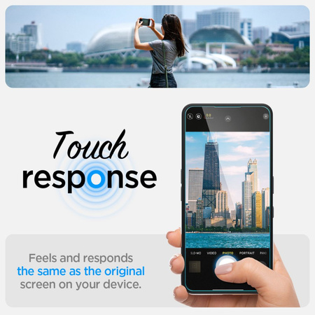 SZKŁO HARTOWANE SPIGEN GLAS.TR ”EZ FIT” NOTHING PHONE 3A / 3A PRO CLEAR