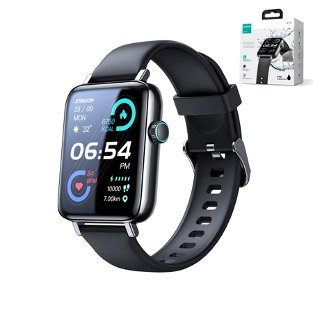 Joyroom Fit-Life Series smartwatch with call answering function IP68 black (JR-FT5)