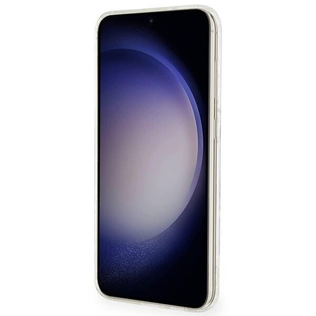 Karl Lagerfeld IML Ikonik MagSafe Hülle für Samsung Galaxy S23+ – transparent