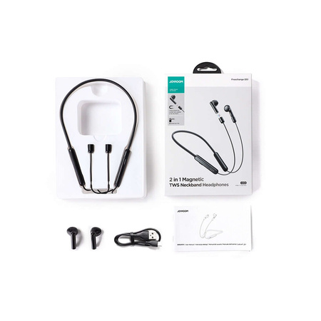 Joyroom DS1 Sport Wireless Neckband Headphones - Black