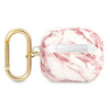 Case APPLE AIRPODS 3 Guess AirPods Marble Strap Collection (GUA3HCHMAP) pink