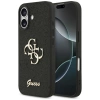 Guess Fixed Glitter Big 4G Hülle für iPhone 17 - Schwarz