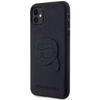Original Case IPHONE 11 Karl Lagerfeld Hardcase Rubber Karl Head 3D (KLHCN613DRKNK) black