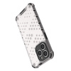 Honeycomb case for iPhone 14 Pro armored hybrid cover blue
