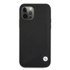 Etui BMW BMHCP12MRCDPK iPhone 12/12 Pro 6,1" czarny/black hardcase Leather Deboss