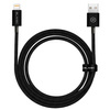 Blavec Kabel Candy oplot - USB na Lightning - 2,4A 3 metry (CCA-UL24B30) czarny