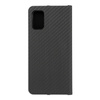 Kabura LUNA Book Carbon do SAMSUNG A41 czarny