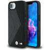 BMW futerał do IPHONE 16e (SE 4 2025) kompatybilny z MagSafe BMHMPSE424PUOCSK (PU Oversized Stripes) black