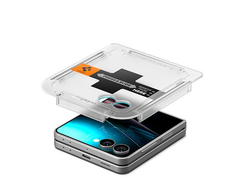 SZKŁO HARTOWANE SPIGEN GLAS.TR ”EZ FIT” HD GALAXY Z FLIP 7 CLEAR