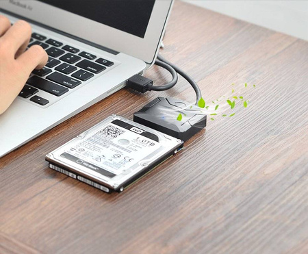 Ugreen adapter przejściówka dysku HDD SSD USB 3.0 - SATA czarny (20611)