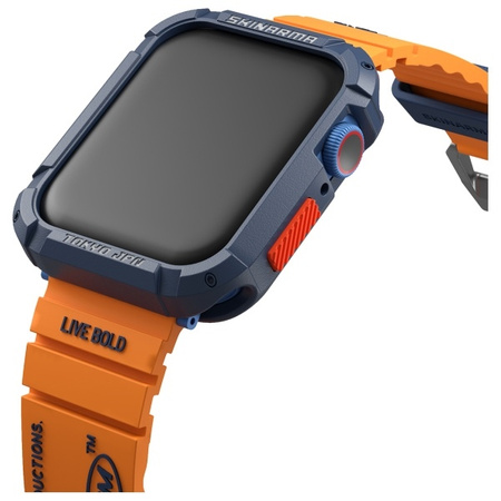 Skinarma pasek Shokku Apple Watch         45/44/42mm pomarańczowy/orange