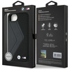 BMW futerał do IPHONE 16e (SE 4 2025) kompatybilny z MagSafe BMHMPSE424PUOCSK (PU Oversized Stripes) black