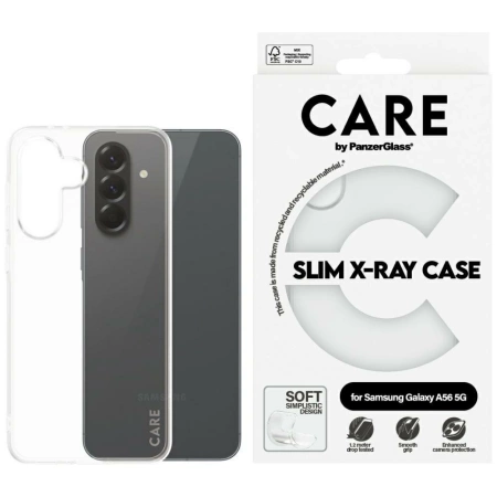 CARE by PanzerGlass Fashion X-Ray Case für Samsung Galaxy A56 5G - Transparent