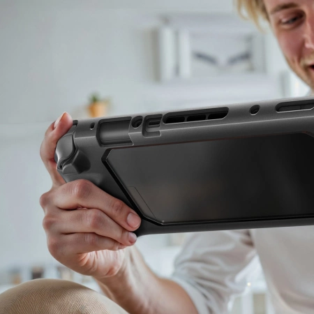 AmazingThing PlayShield Bunker Schutzhülle für Nintendo Switch 2, Schwarz