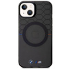 Hülle BMW BMHMP14SHGPK iPhone 14 6.1&quot; grau/grau Muster MagSafe