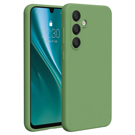 Nakładka Etteri Silicone Case do Samsung Galaxy A56 5G jasnozielona
