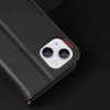Dux Ducis Hivo Leather Flip Cover Genuine Leather Wallet for Cards and Documents iPhone 14 Plus Black