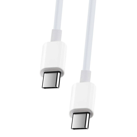 Maxlife kabel MXUC-05 USB-C - USB-C 1,0 m 60W biały