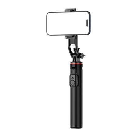 Wozinsky Selfie stick WC1Y2S teleskopowy tripod 1.3m ze stopu aluminium z uchwytem na telefon - czarny