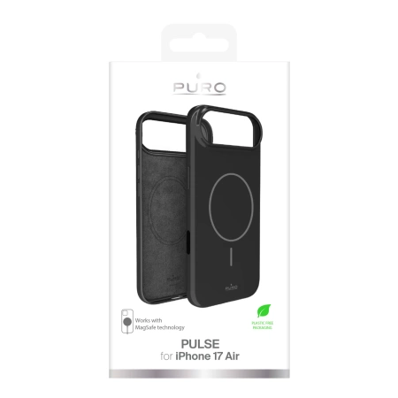 Etui ochronne Puro Pulse na iPhone 17 Air poliwęglanowe - czarne