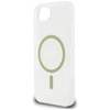 Guess IML Glitter Circle MagSafe - Etui do iPhone 16e (przezroczysty)