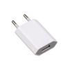 ECONOMY ŁADOWARKA SIECIOWA USB 1A BIAŁA PŁASKA