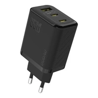Ładowarka sieciowa Dudao A29 65W GaN 2 x USB-C + 1 x USB-A - czarna