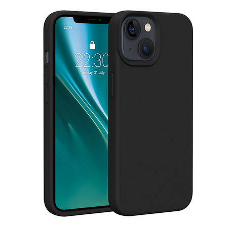Nakładka Etteri Silicone Case do iPhone 14 6,1" czarna