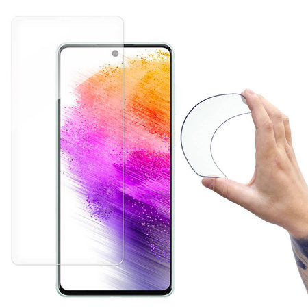 Wozinsky Nano Flexi hybrydowa elastyczna folia szklana szkło hartowane Samsung Galaxy A73