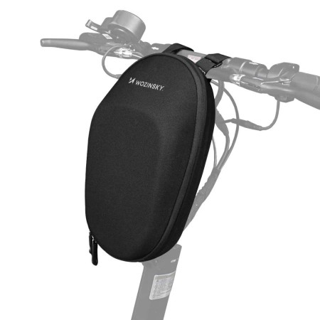 Wozinsky wasserdichte Scooter Lenkertasche Rollertasche 4l schwarz (WSB1BK)