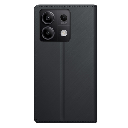 3MK Wallet Case Redmi Note 13 5G czarny/black