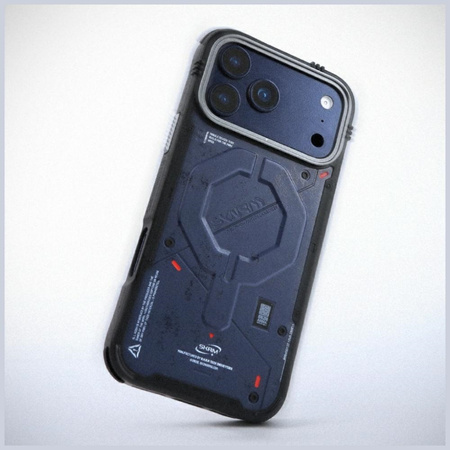 Etui Skinarma Vigor MagSafe do iPhone 17 Pro Max niebieski