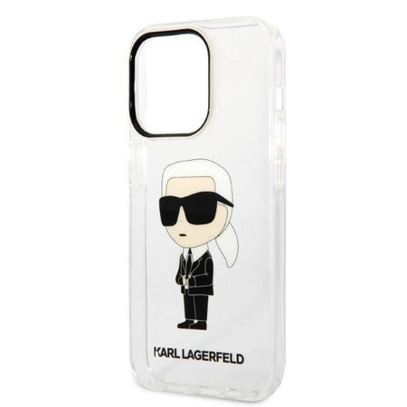 Karl Lagerfeld IML NFT Ikonik - Etui iPhone 14 Pro Max (przezroczysty)