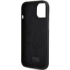 Karl Lagerfeld Silicone Ikonik Metal Pin case for iPhone 15 - black