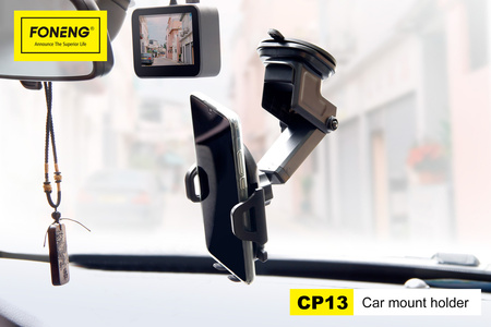 Foneng Uchwyt Samochodowy CP13 na szybę czarny