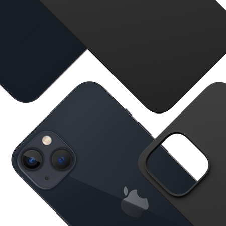 Apple iPhone 15 Plus - 3mk Hardy MagSilicone Graphite