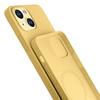 Apple iPhone 15 - 3mk Hardy Silicone MagCase Yellow