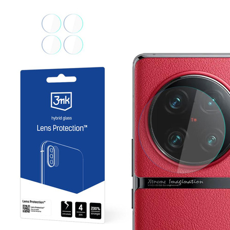 3MK Lens Protect Vivo X90 Pro Ochrona na obiektyw aparatu 4szt