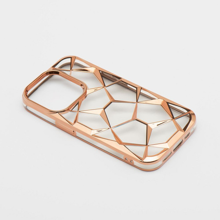 Futerał TWINKI do IPHONE 15 PRO złoty