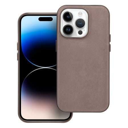 Woven Mag Cover kompatybilne z MagSafe do IPHONE 14 PRO jasny brązowy