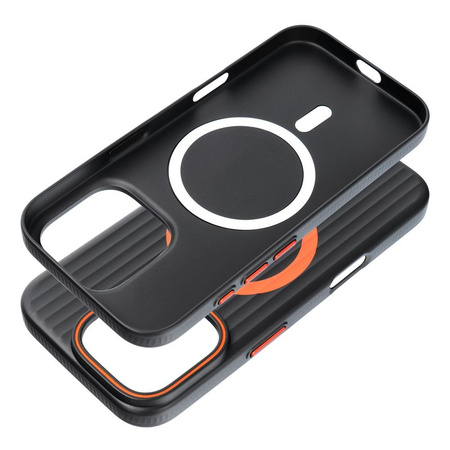 Futerał SIMPLY kompatybilny z MagSafe do IPHONE 16 Pro Max tytan czarny