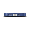 iCarer Case Leather genuine leather case for iPhone 14 Plus blau () (MagSafe compatible)