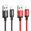 HOCO kabel USB A do Lightning 2,4A X89 1 m czarny