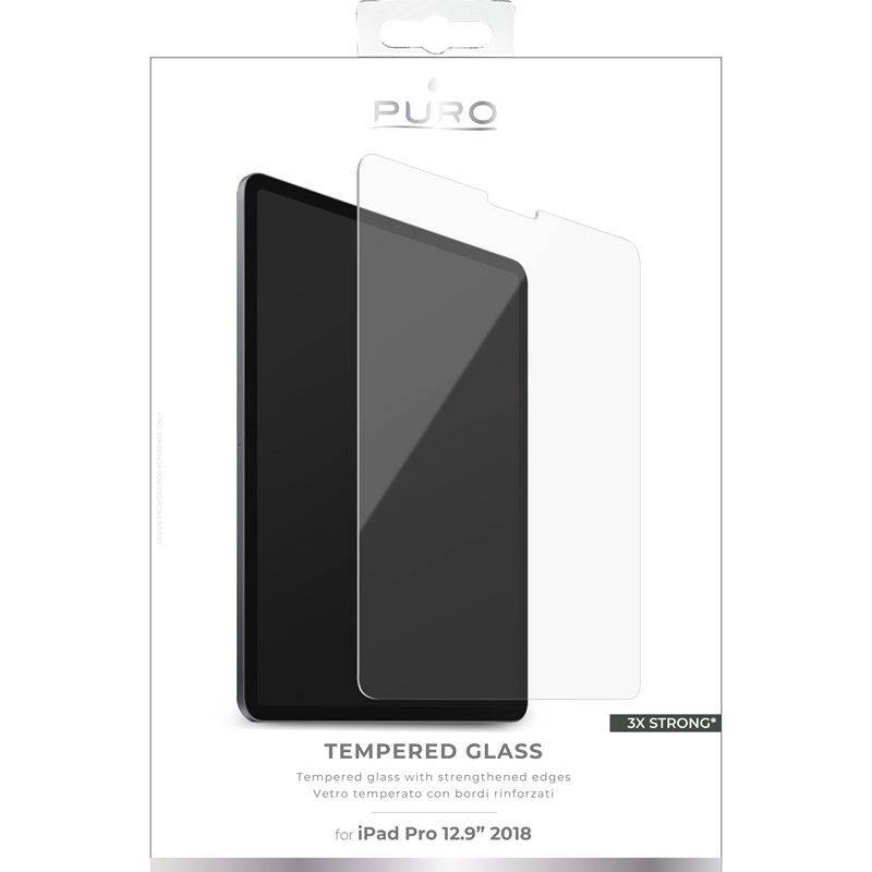 PURO Szkło ochronne hartowane na ekran iPad Pro 12.9 (2020/2018)