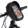 Wozinsky Fahrradlenkertasche mit Handytasche 1l schwarz (WBB16BK)