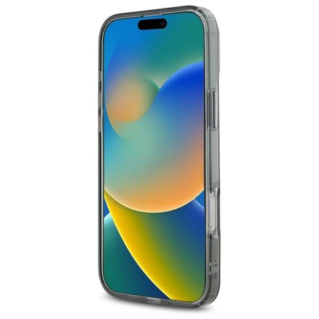 Karl Lagerfeld nakładka do iPhone 16 Pro Max 6,9" KLHMP16XHLSCHK czarna Hardcase IML Metal Choupette Head MagSafe