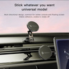 FORCELL F-Grip IronSecure uchwyt samochodowy do szyby/deski kompatybilny z MagSafe czarny